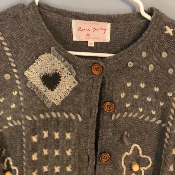 Originale Rene Derby Medium Cardigan - Picture 2 of 7